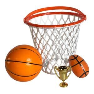 Basketball Easter Basket | Toy Ball, Trophy, & Egg Gift Set for Boys